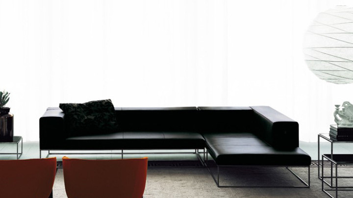 L-shape<br/>Leather  Sofa