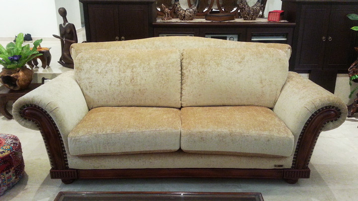 3 Seater<br/>Fabric Sofa