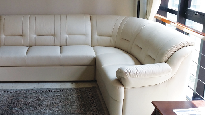 Sofa In Synthetic Leather