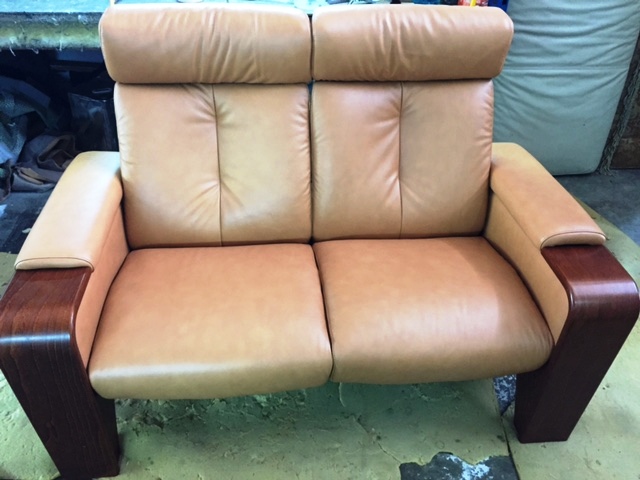 Stressless Sofa In Genuine Leather